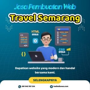 Jasa Pembuatan Web Travel Semarang