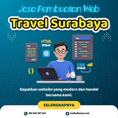 Jasa Pembuatan Web Travel Surabaya